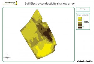 Soil Electro Conductivity (SEC) scanned map