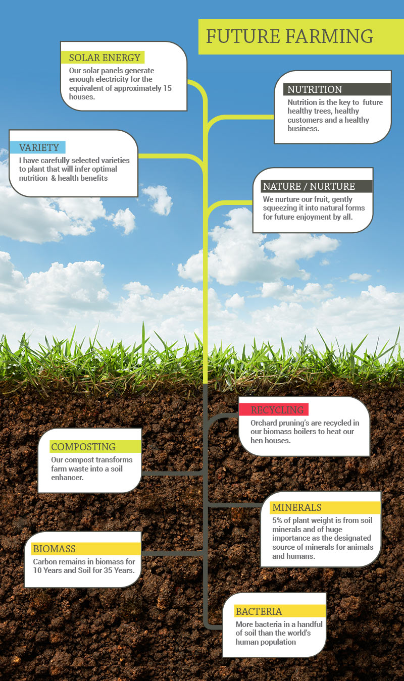The future of our farm infographic
